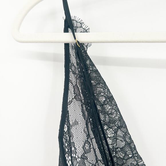 Victorias Secret Whimsigoth Coquette Sheer Lace Teddy Romper Lingerie Bodysuit S - Picture 7 of 9